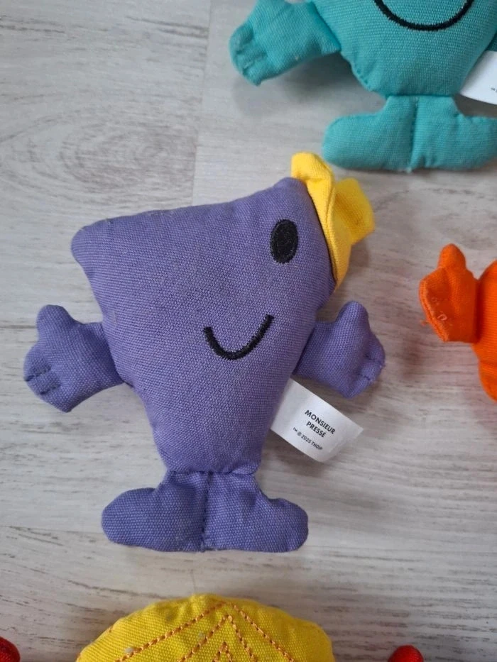 Lote de 5 peluches Monsieur Madame – photo 3